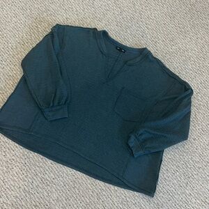 Blu Pepper boxy lightweight sweater